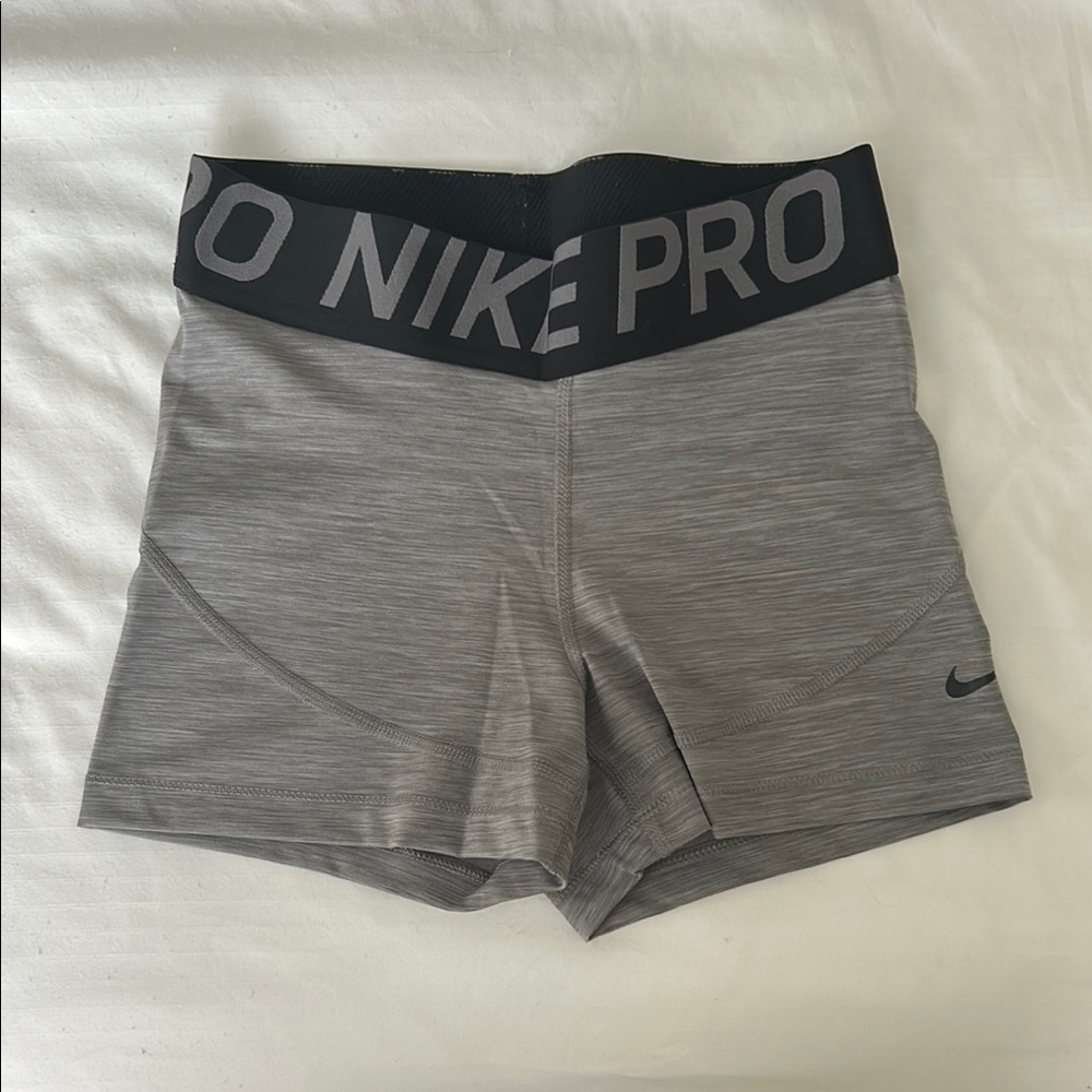 Nike Pro Women's Gray Shorts
